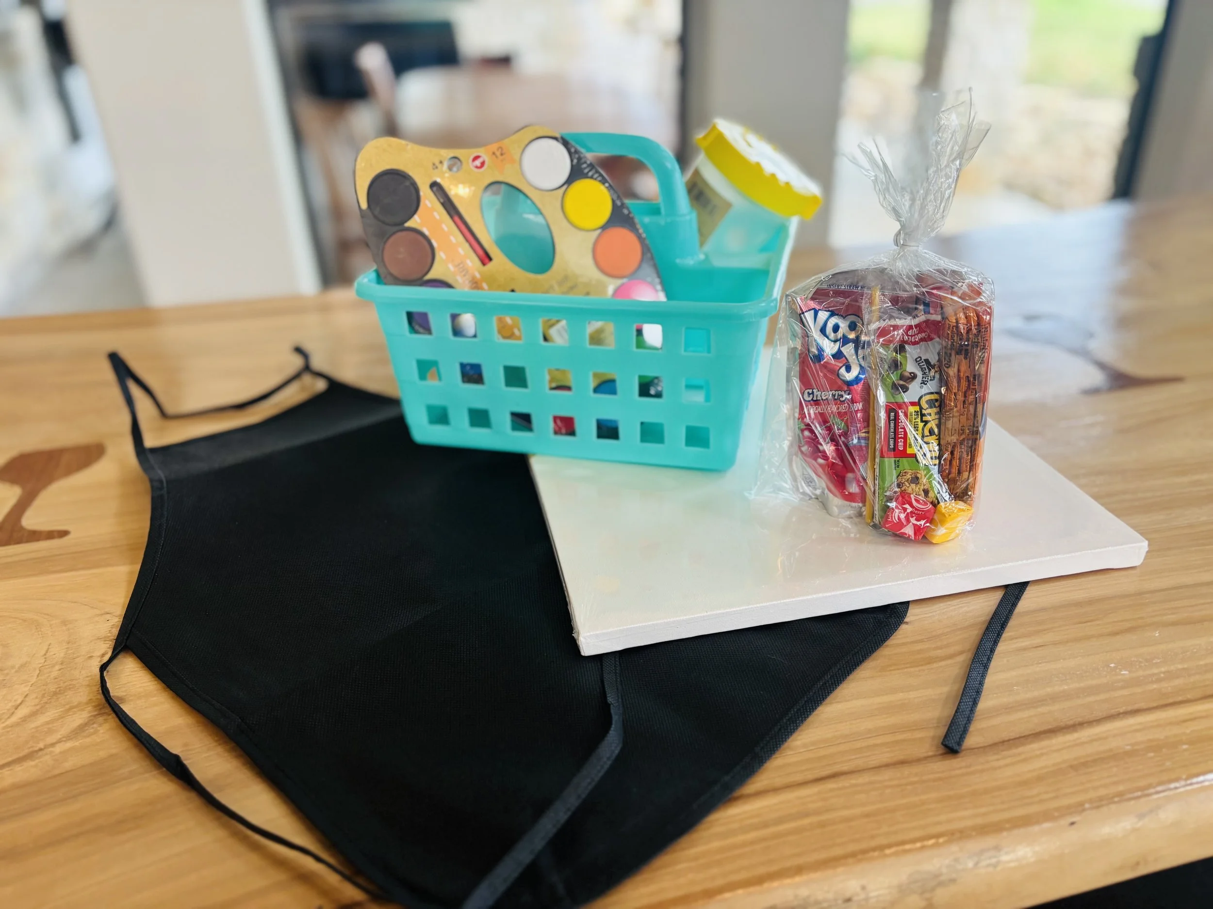 National Grandparents Day - Kids canvas painting