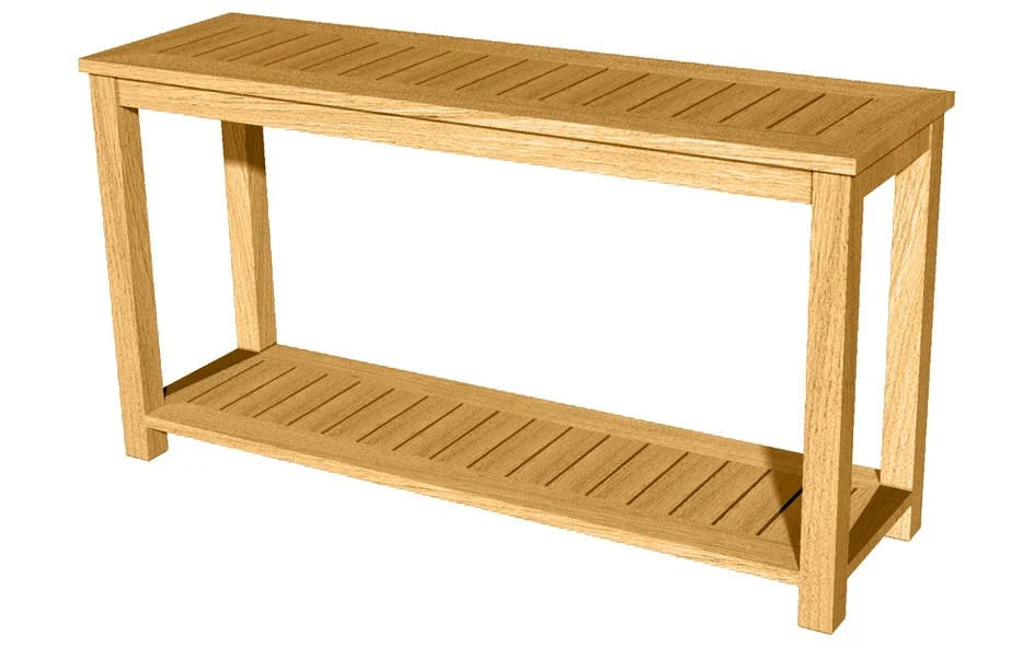 Three Birds | 60"x18"x32"H | Console Table