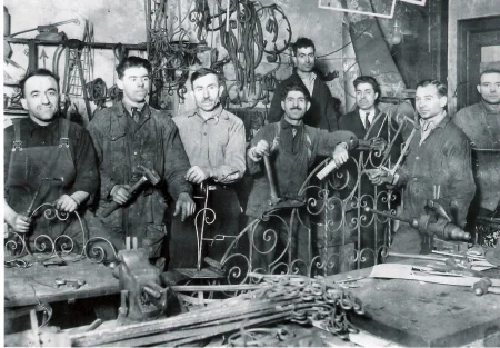 The founder of Seasons Too is pictured here (3rd from right) in the 1920’s in our original building at 164 Mulberry St., New York City. Da Nico Restaurant now occupies the site.