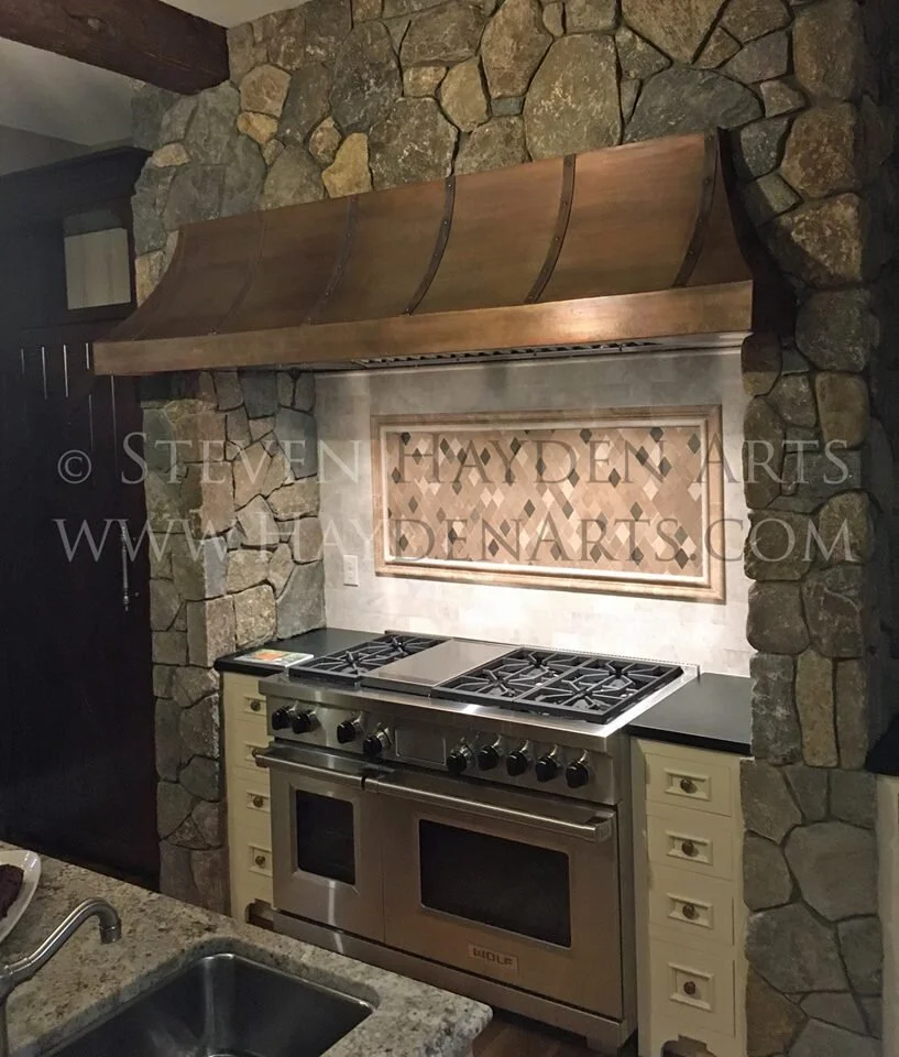 Copper Range Hoods
