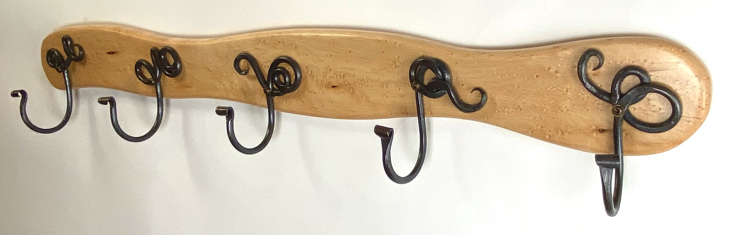 bird's eye maple 5 hook