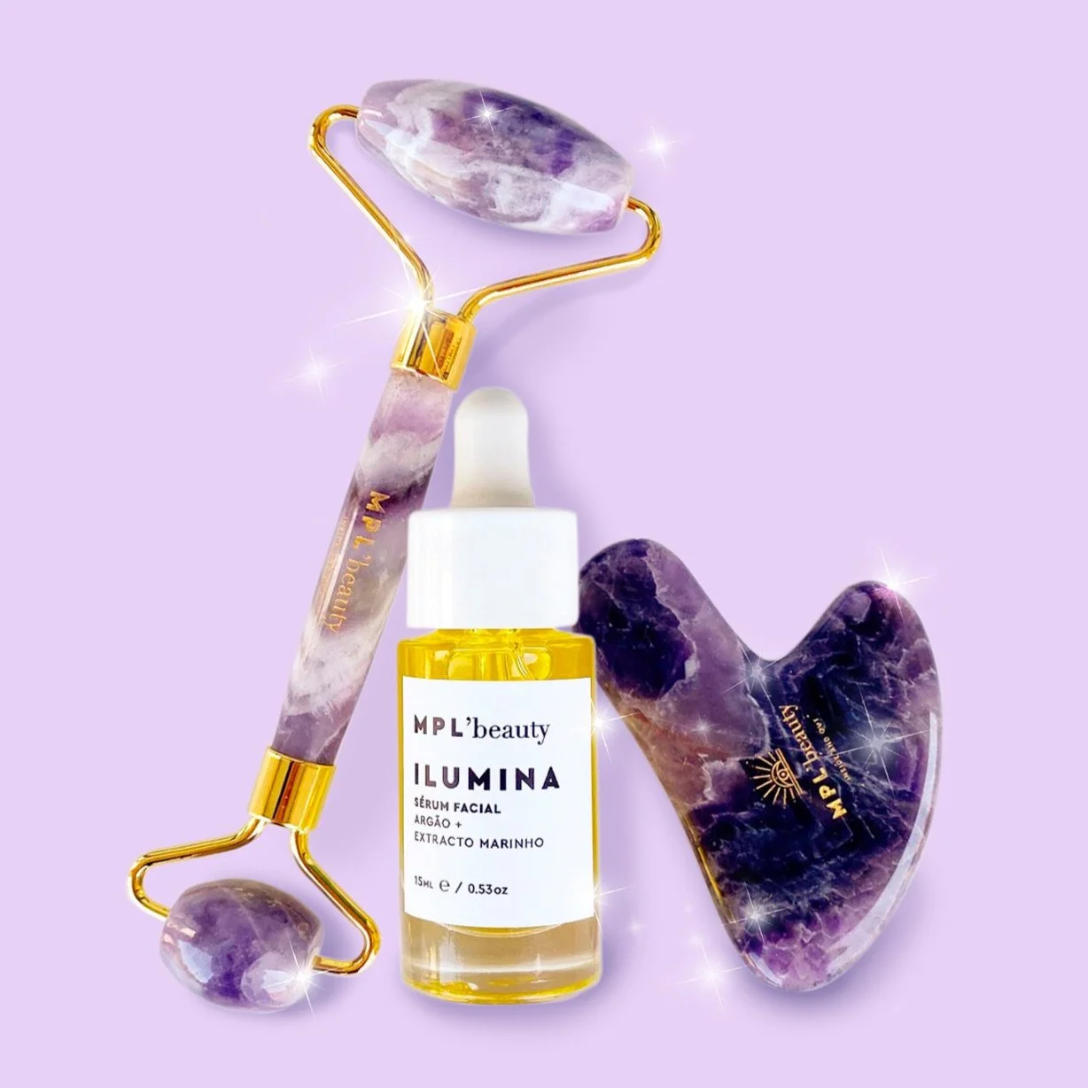 Kit Gua Sha Ametista 