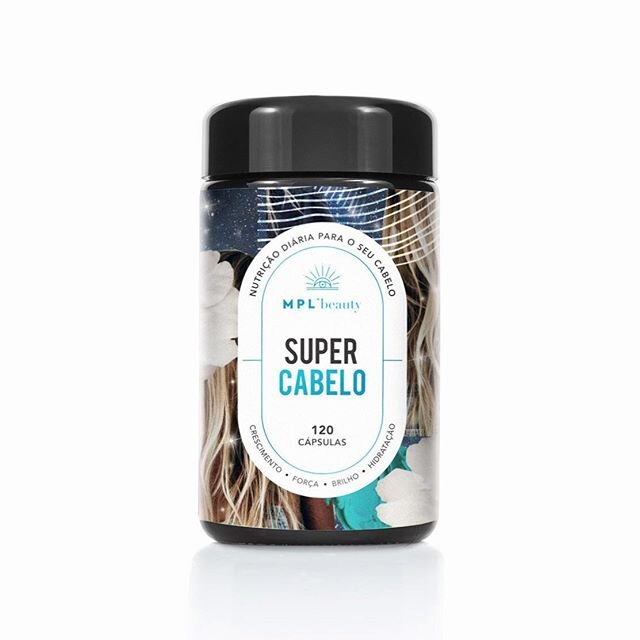 SUPER CABELO// Agora em c&aacute;psulas! 
O Super Cabelo sempre foi um dos nossos bestsellers, mas algumas de voc&ecirc;s tinham alguma dificuldade em tomar, por causa do sabor. Depois de ouvir o vosso Feedback, decidi ter tamb&eacute;m esta op&ccedi