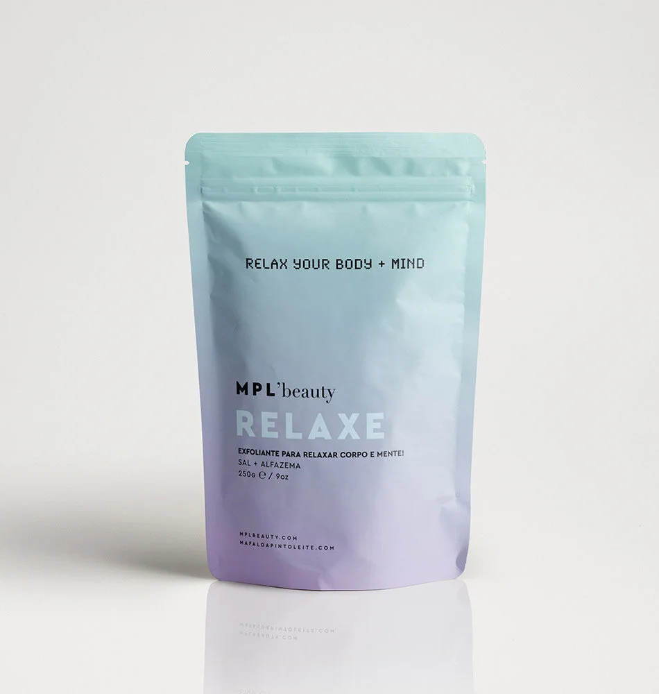 Relaxe - Exfoliante de Sal e Alfazema 