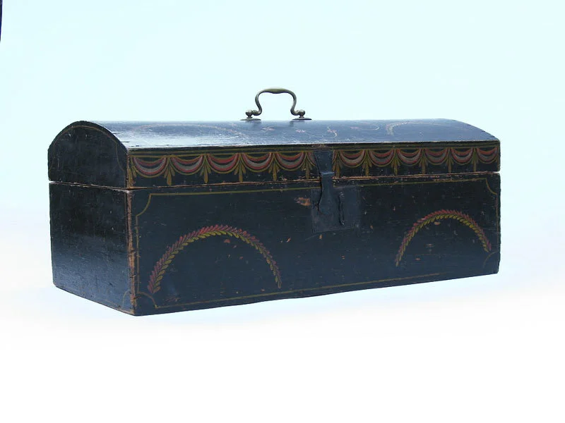 Painted Dome-Top Box