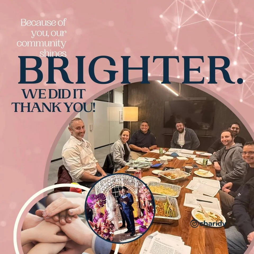 Going into Shabbat feeling so grateful! Thank you to each one of you who donated, shared the campaign, and helped grow our community in KC.  A special thank you to our partners @josef.loeffler @benzonah @halfinthebag and Rabbi Yuda and Brynie Silvers