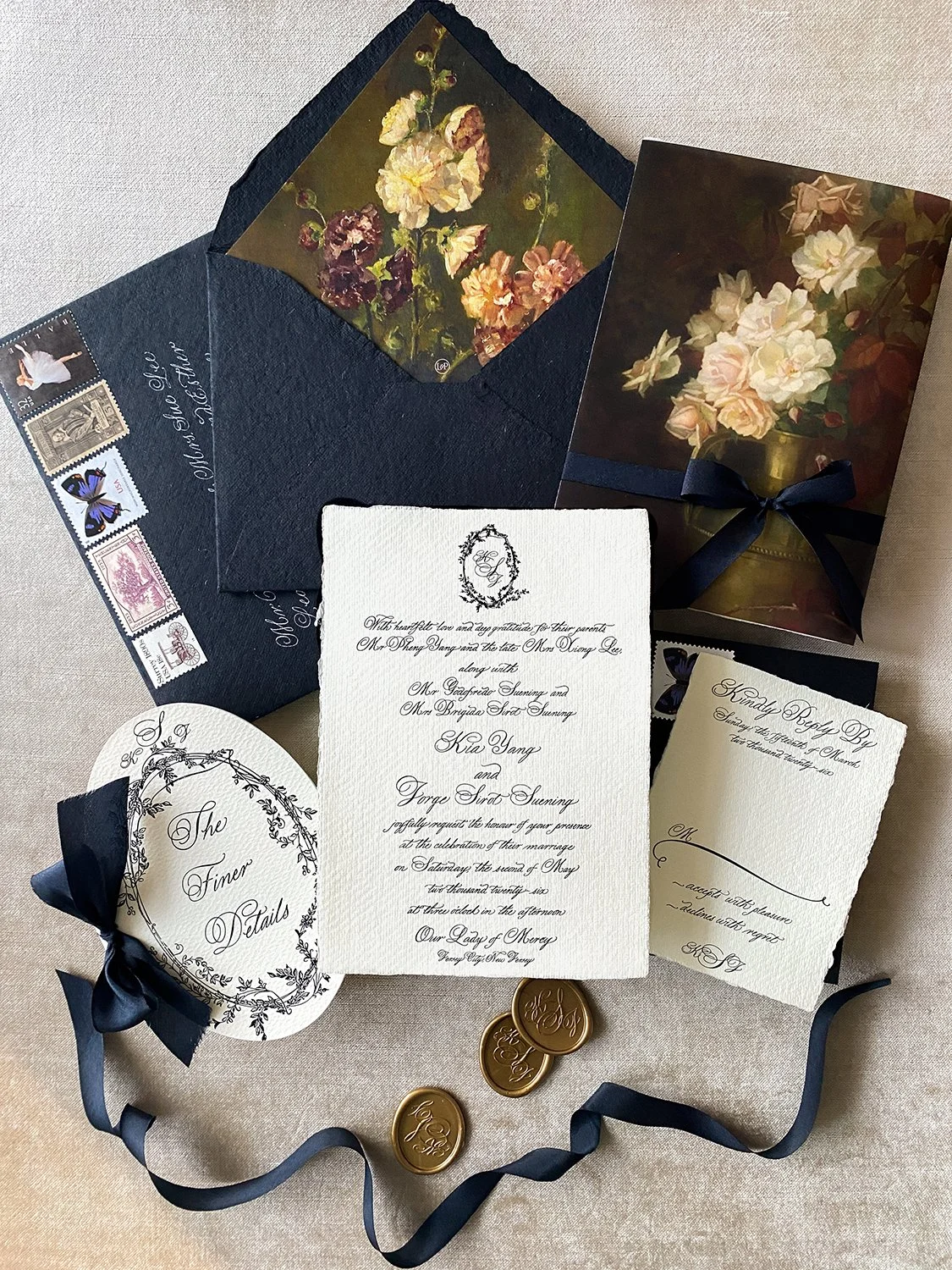 What Makes a Fine Art Wedding Invitation?