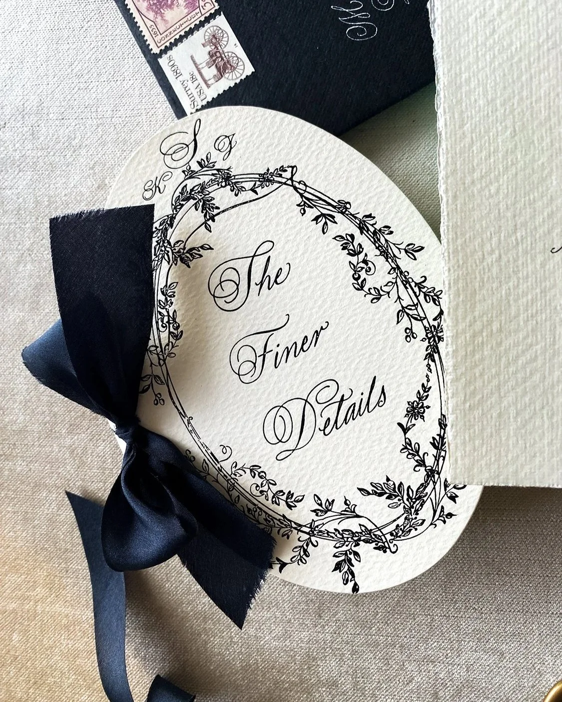 New Jersey custom wedding invitations