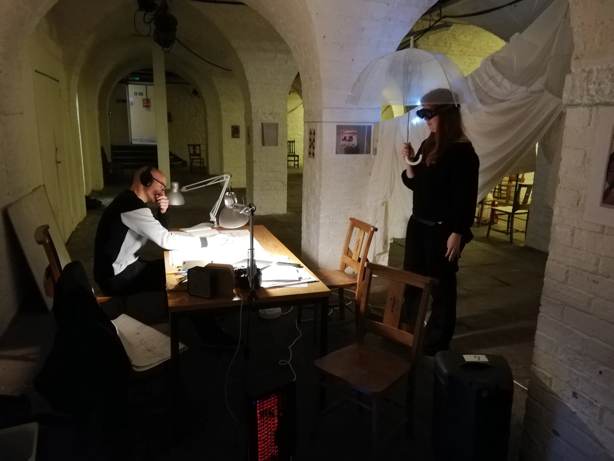 Coral Messam and Tom Metcalfe experiment with digital design.