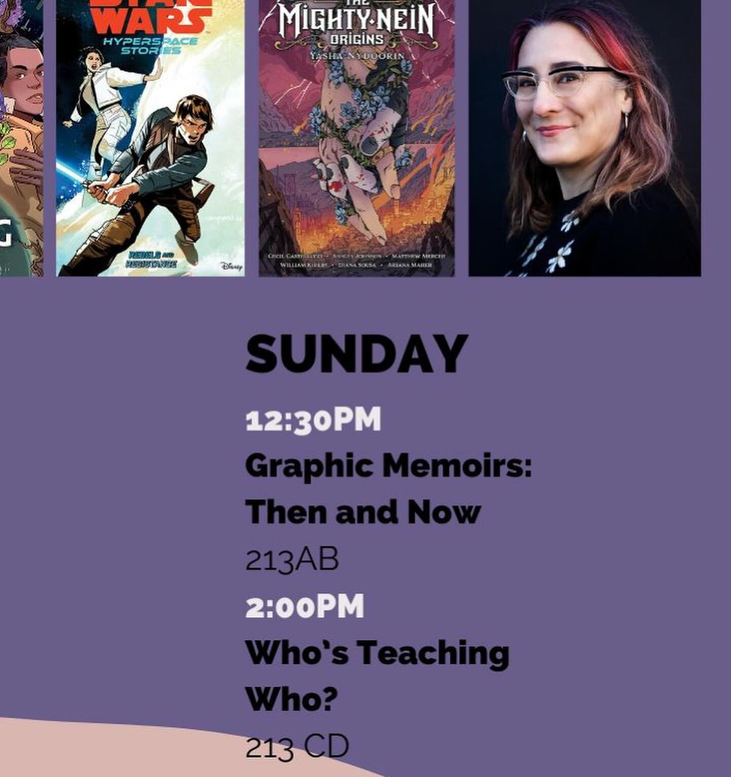Today at @wondercon