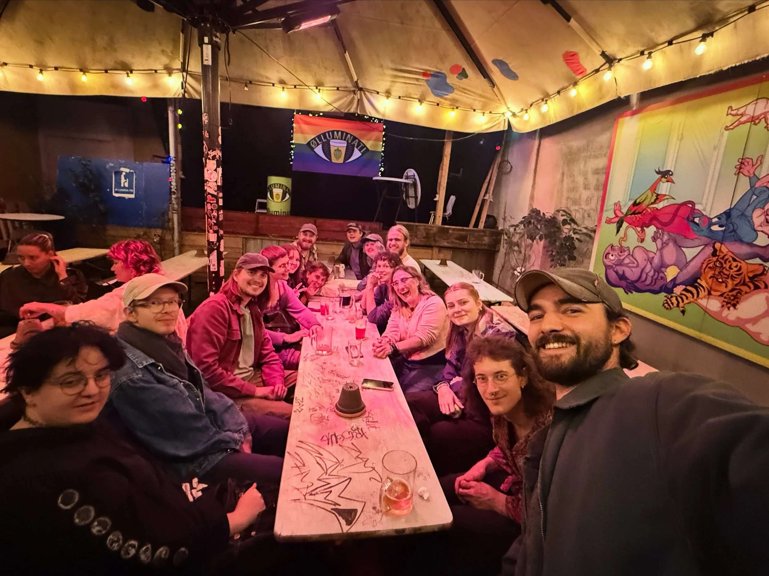 Beautiful GS student outing to &Oslash;lluminati