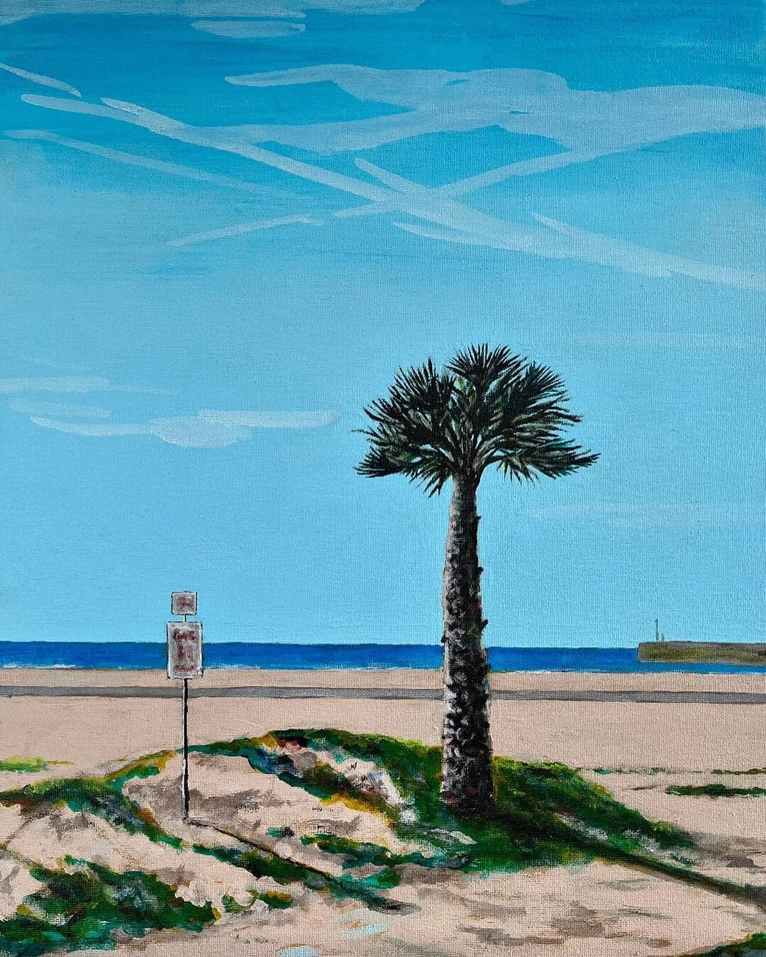 afternoon in playa del rey

#originalart #acryliconcanvas