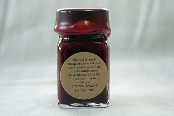 Encre pour calligraphie - Rouge hématite - Les encres 1670 - Herbin