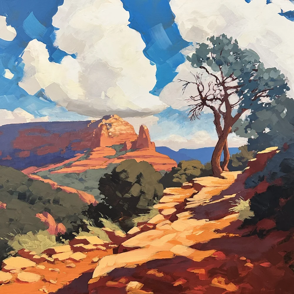 Sedona Trail — Jim Musil Painter