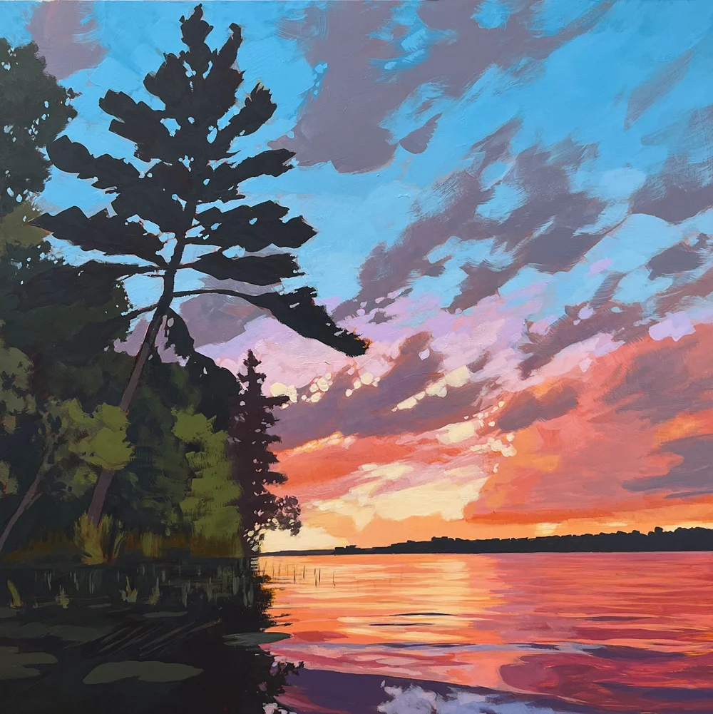 Northwoods Lake — Jim Musil Painter
