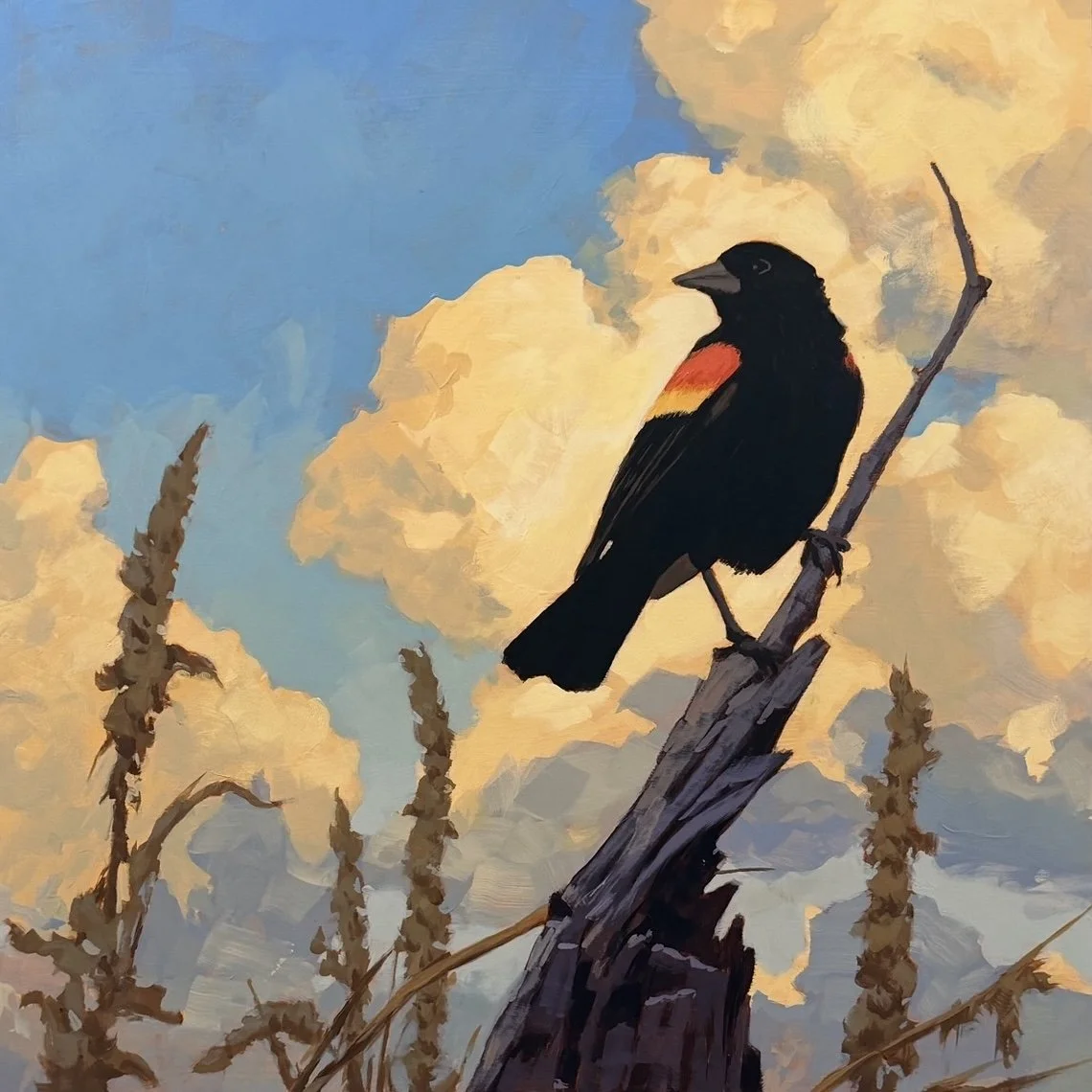 Red Winged Blackbird