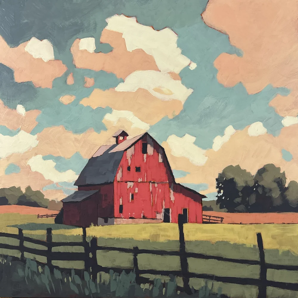 Old Red Barn — Jim Musil Painter