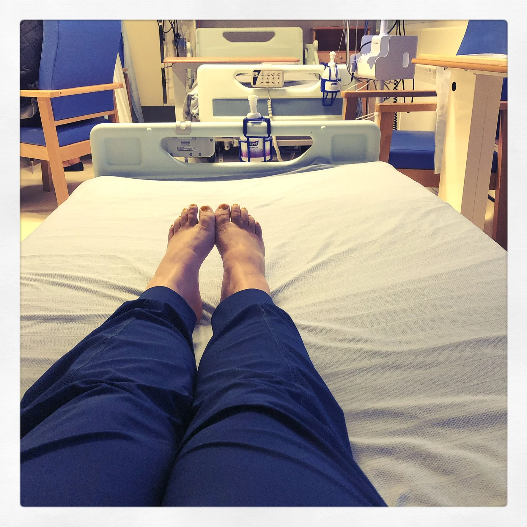 In which August is wiped out by an emergency appendectomy