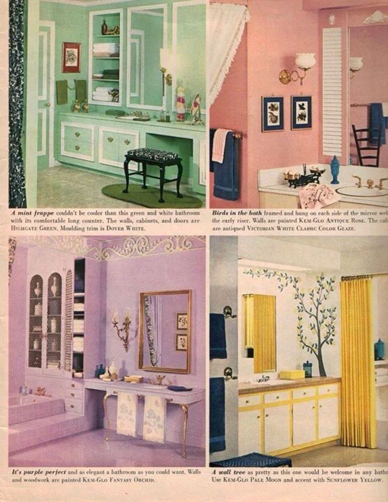 Interior design 1960’s (Image from pinterest)