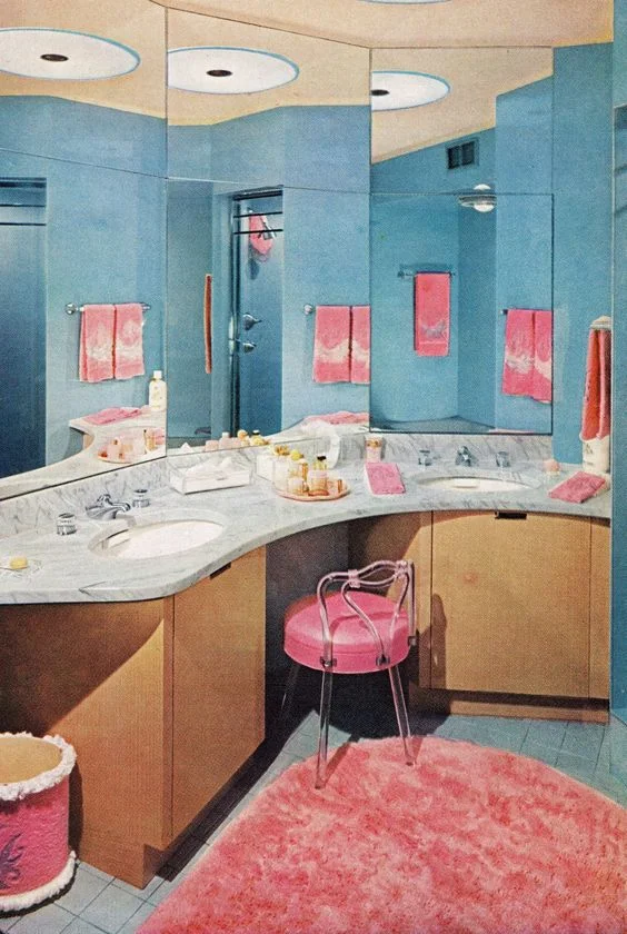 Bathroom Interior 1956 ( Image from pinterest)