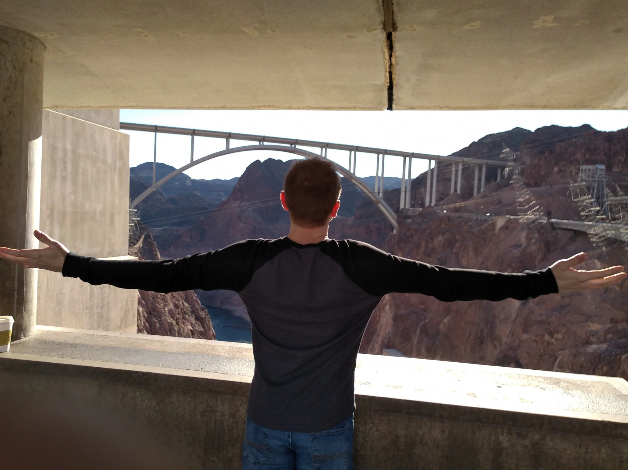 Youth Pastor Pose @ Hoover Dam