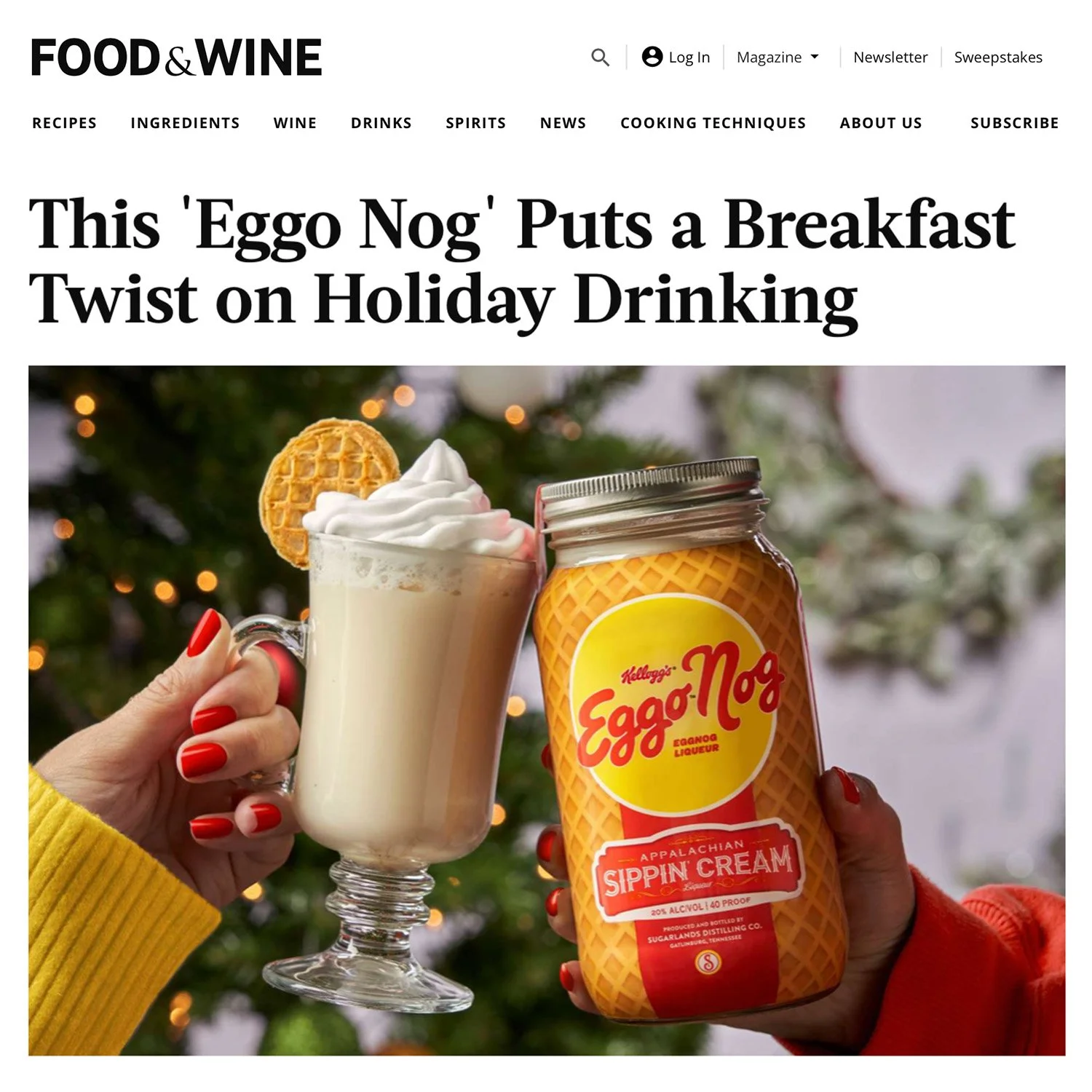 EGGONOG IN THE MEDIA_food and wine.jpg