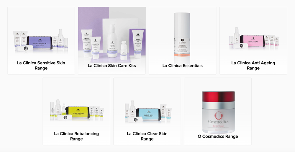 Shop La Clinica and O Cosmedics skincare products online - free Christchurch delivery.