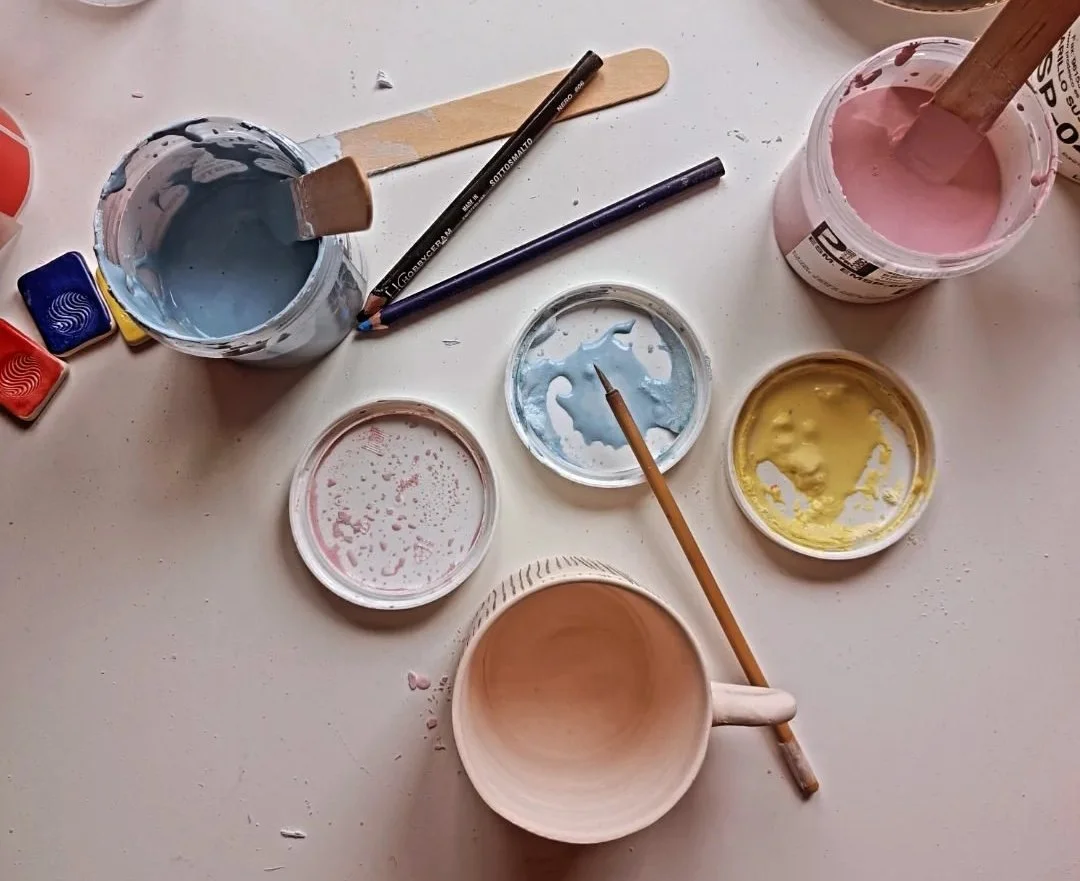 Café e bolachas - Atelier de Modelagem