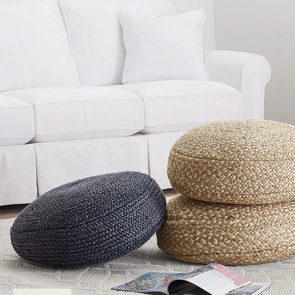 The holidays are coming and so are creative ways to squeeze in some extra seating! Who else is looking into poufs and floor cushions this year? Easy to stack up and serving multiple purposes, we&rsquo;re all about em! 
__________________
#CurrentDesi
