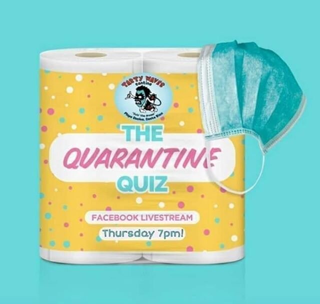 It's nearly time guys! Don't forget we have our weekly Facebook live quarantine quiz tonight! Come check in at 7pm (CR time) and join in the fun!