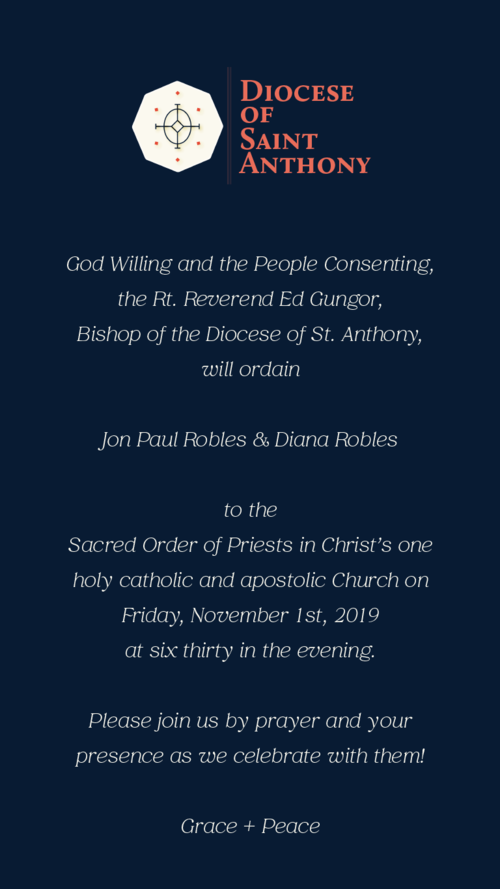 Location: St. John’s Episcopal Church 323 Wick Ave. Youngstown, OH.(There will not be service on Saturday Nov. 2nd)