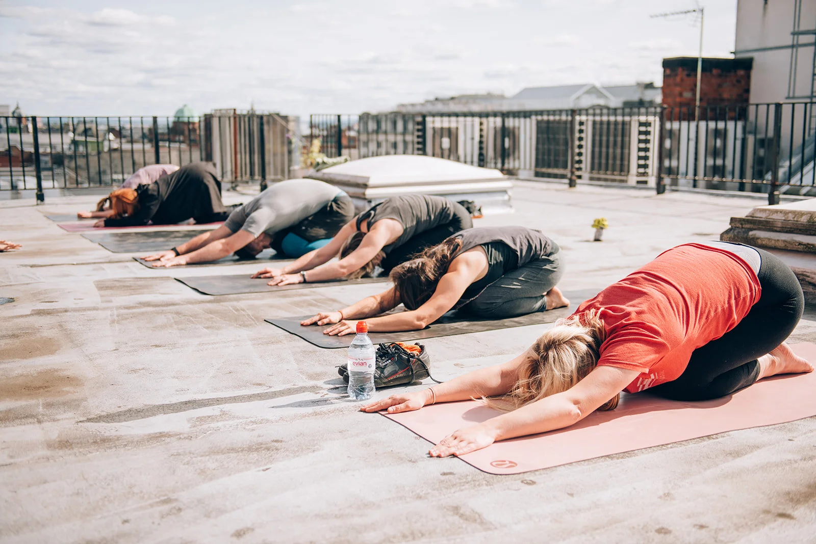 Let’s get it Om! Festival rooftop yoga, raising funds for charity SAMH .
