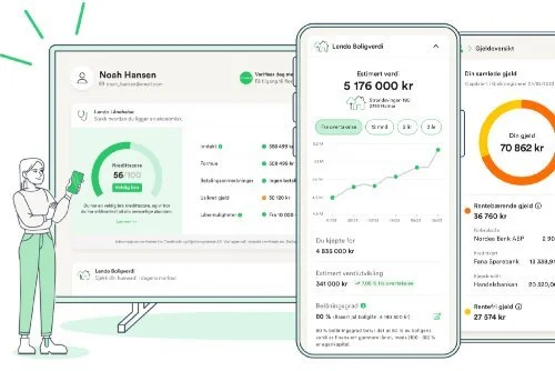 Oversikt over din økonomi med Lendo SmartØkonomi