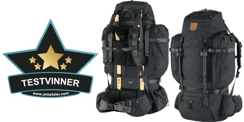Fjällräven Kajka er kåret til ny testvinner som markedets beste tursekk