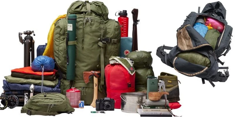 Fjällräven Kajka har god plass til alt utstyret du trenger å ha med deg på tur