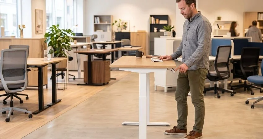 Slik velger du riktig kontorpult