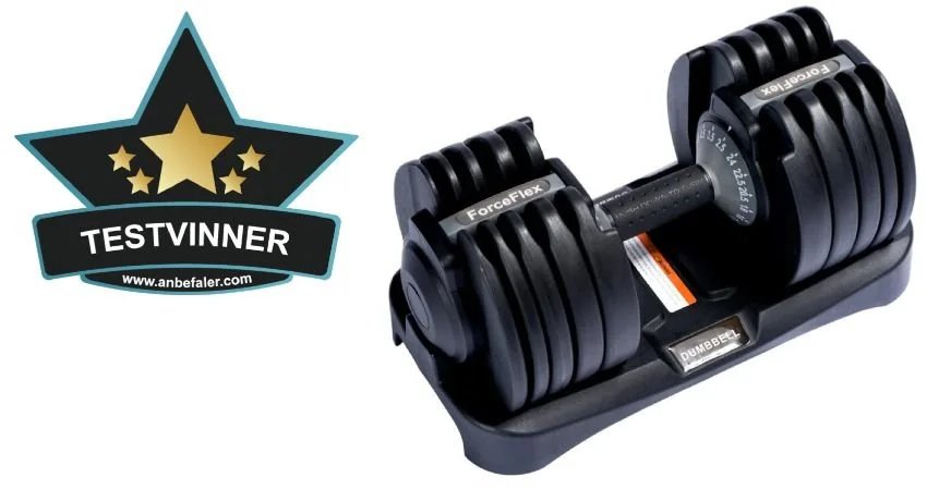 KompaktGym sin RapidClick-modell er best i test blant markedets beste justerbare manualer