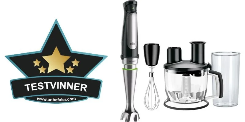 Stavmikseren Braun MQ 7075X er testvinner blant markedets beste modeller i vår stavmikser test