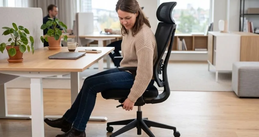 Slik velger du riktig kontorstol