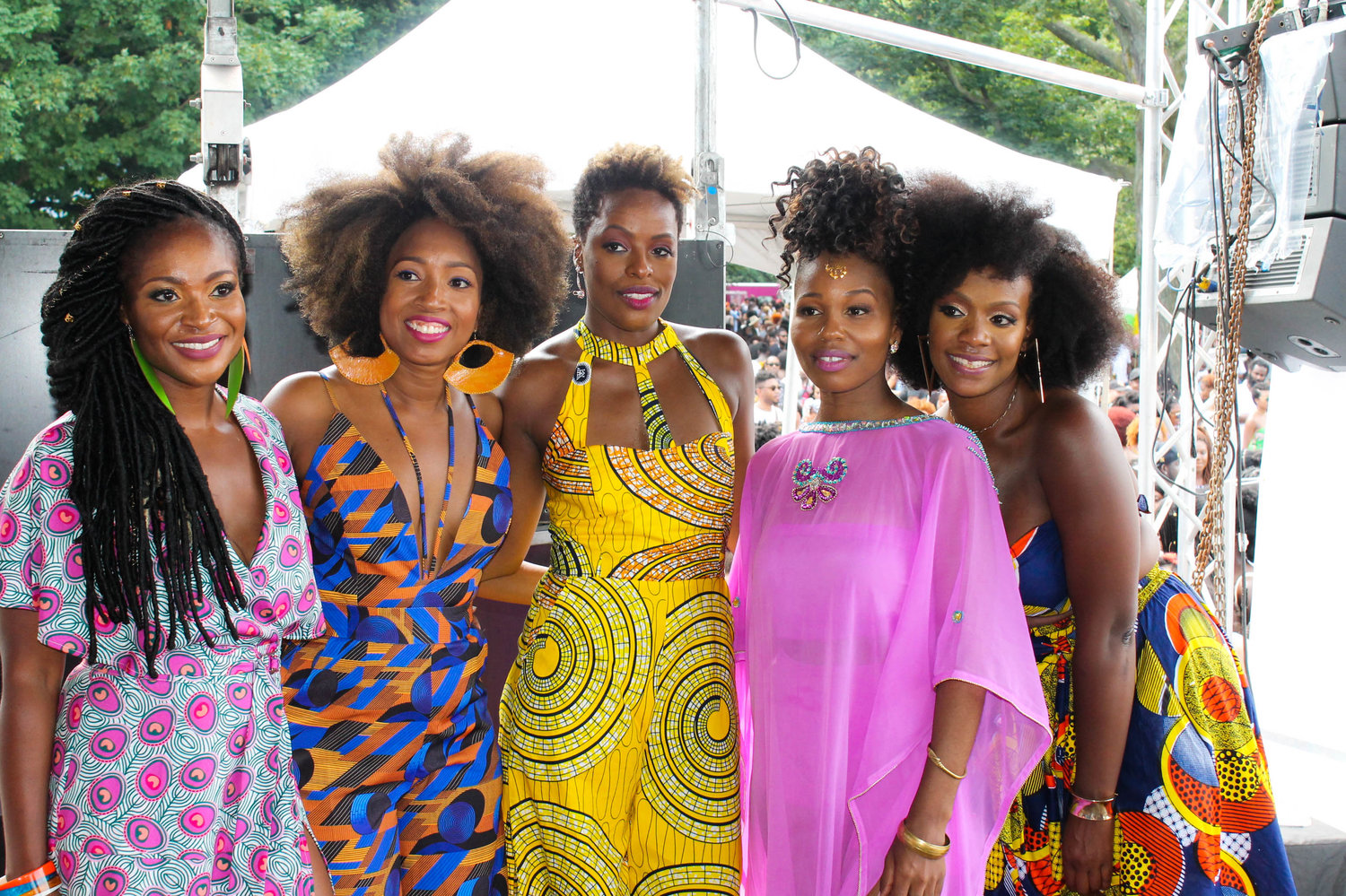 The gorgeous founders of Curly Girl Collective