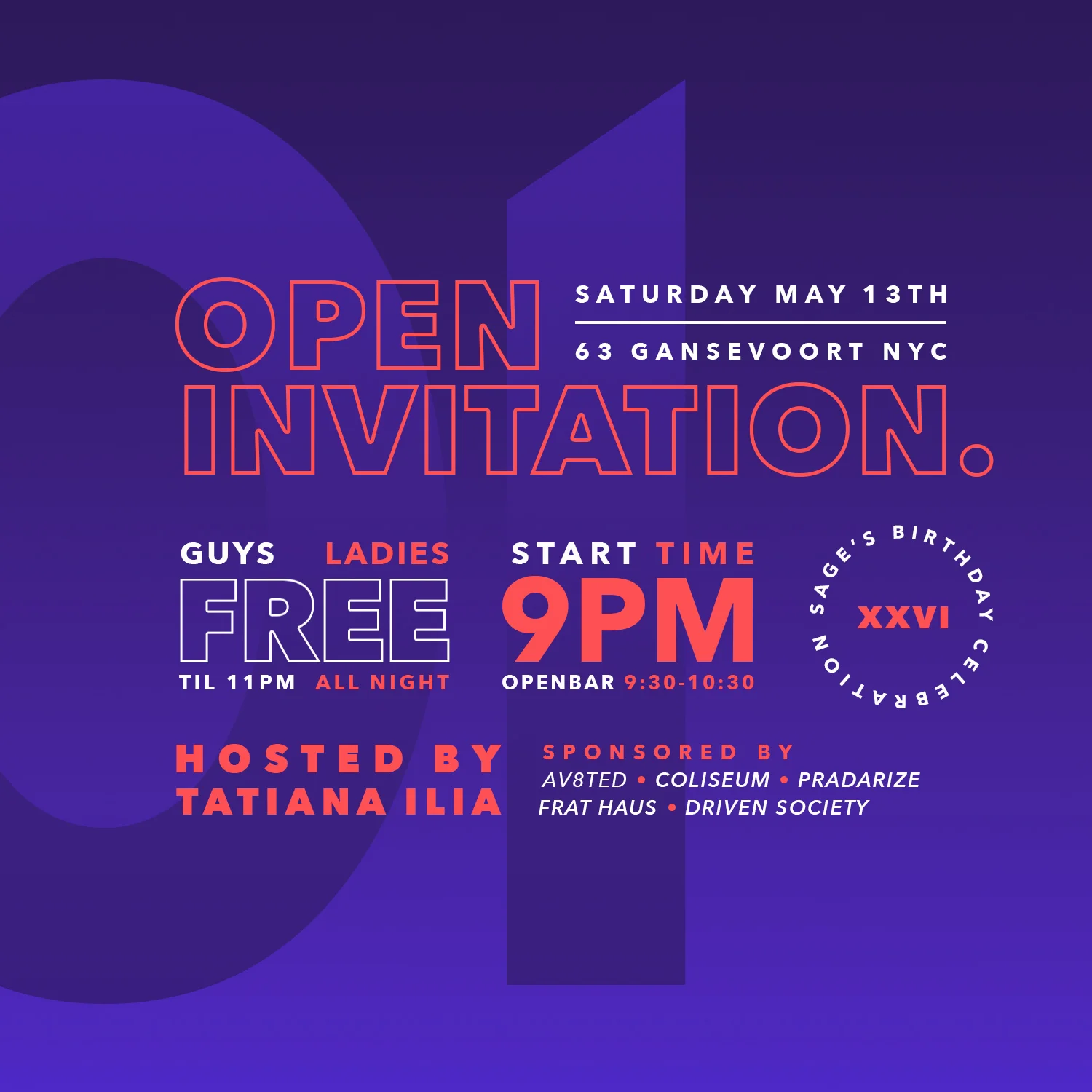 "Open Invitation" Party / Networking Mixer 