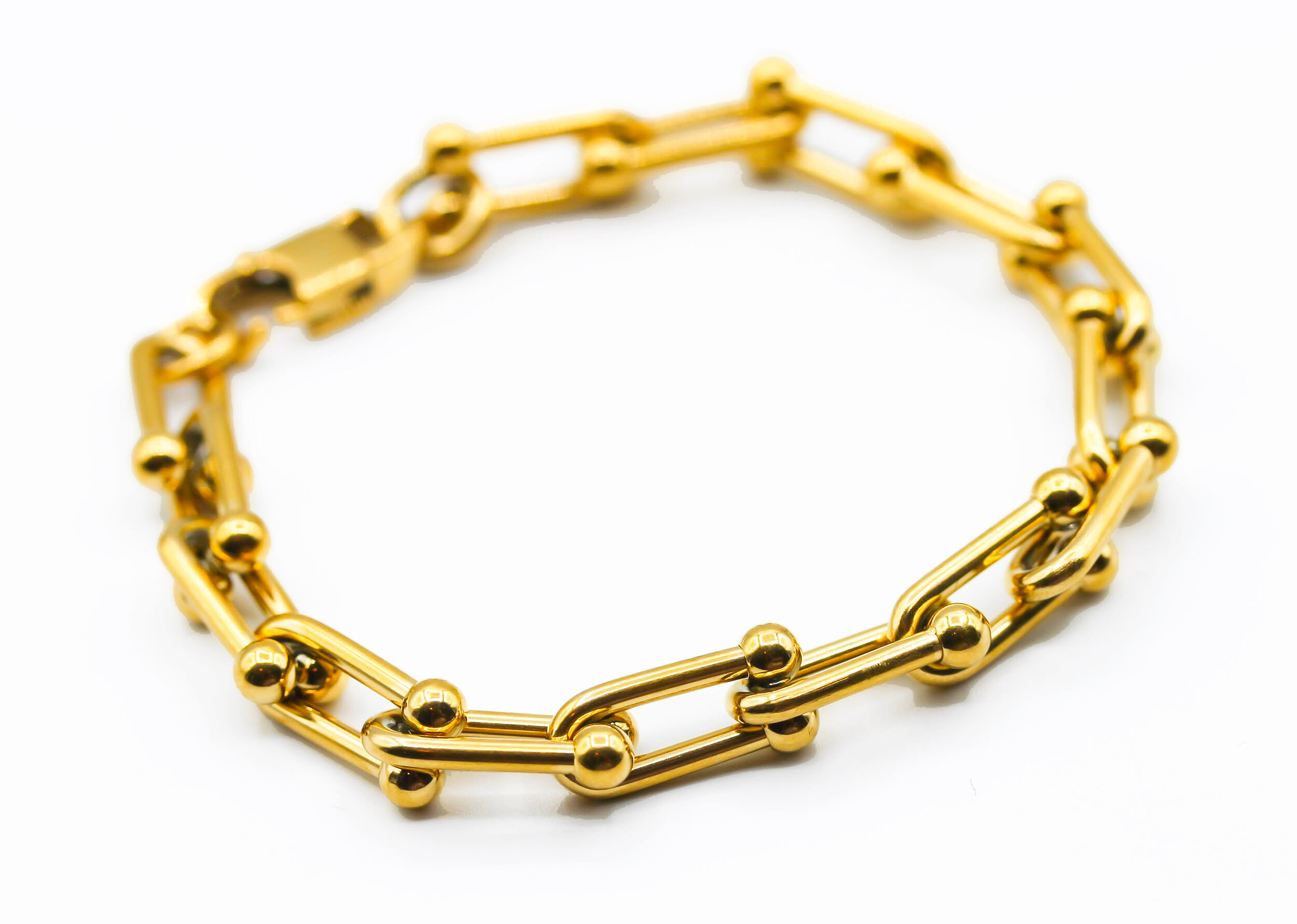 GOLD CABLE BRACELET