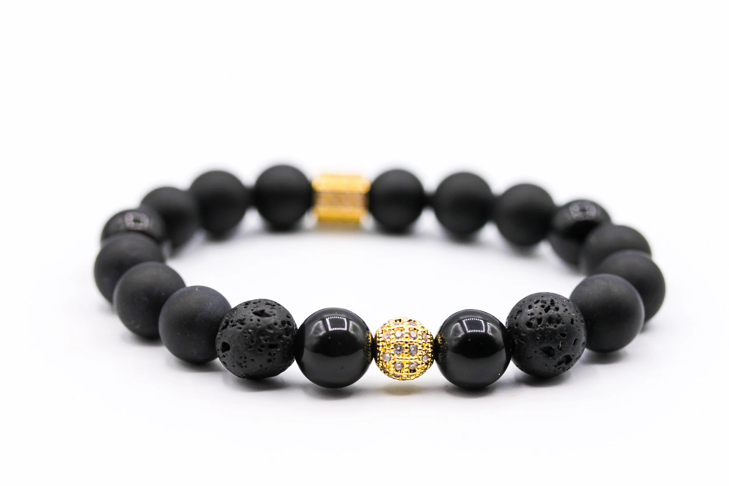 MATTE BLACK ONYX BRACELET