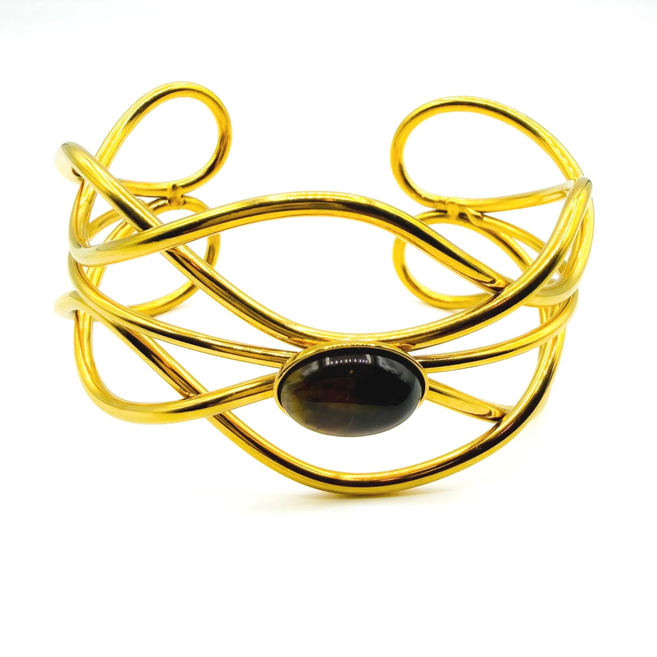 Tigers Eye Cuff Bracelet