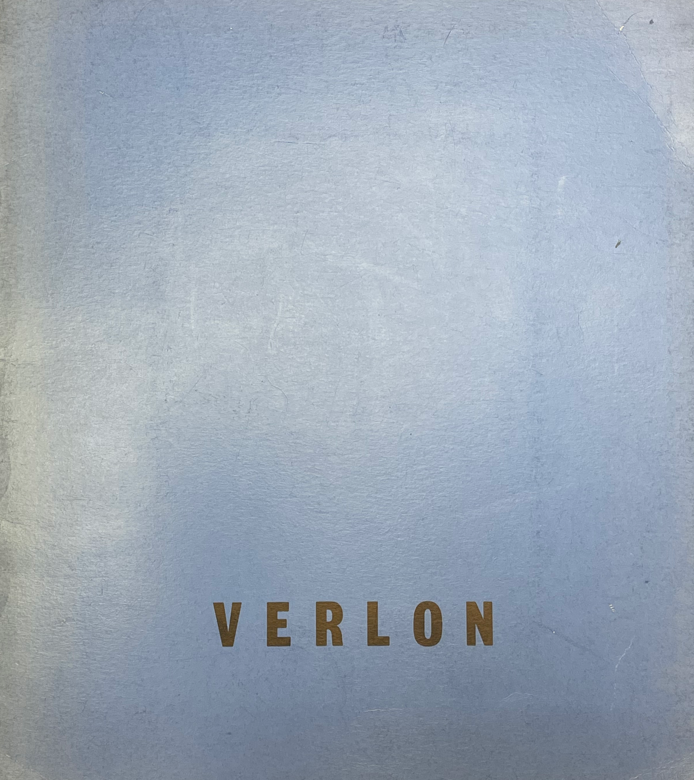 Brook Street Gallery catalogue from Verlon’s solo exhibition