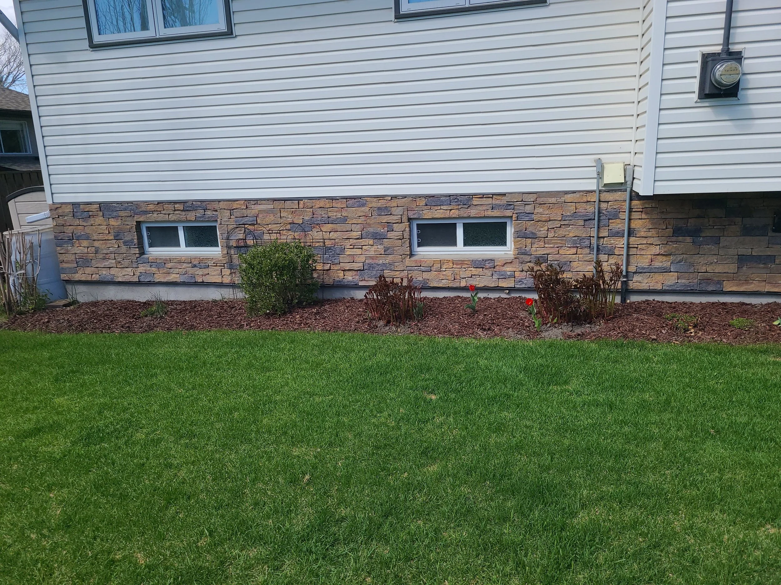 parging is done with culture stone in north west calgary