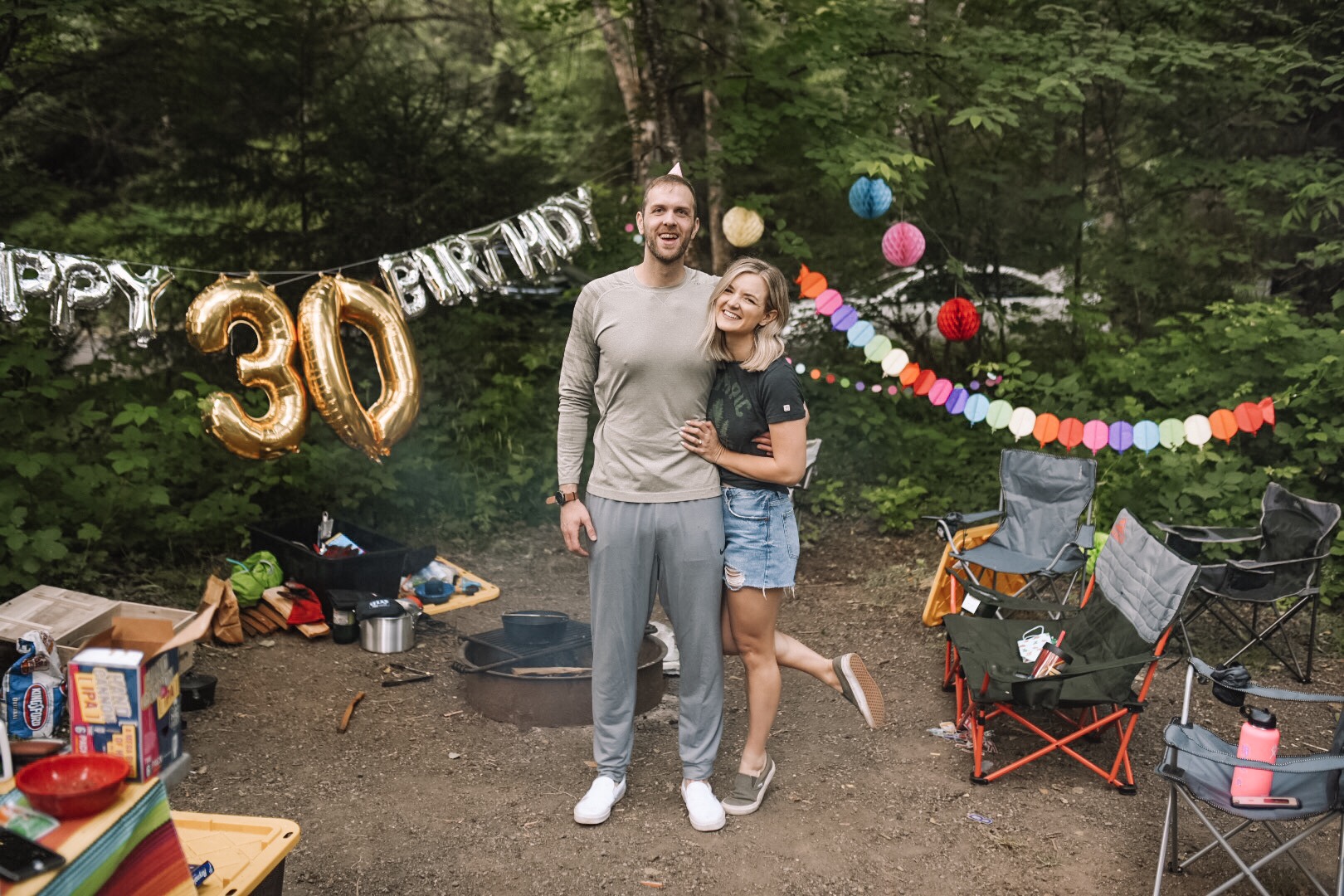 How to throw a camping birthday party — Being Brigitte