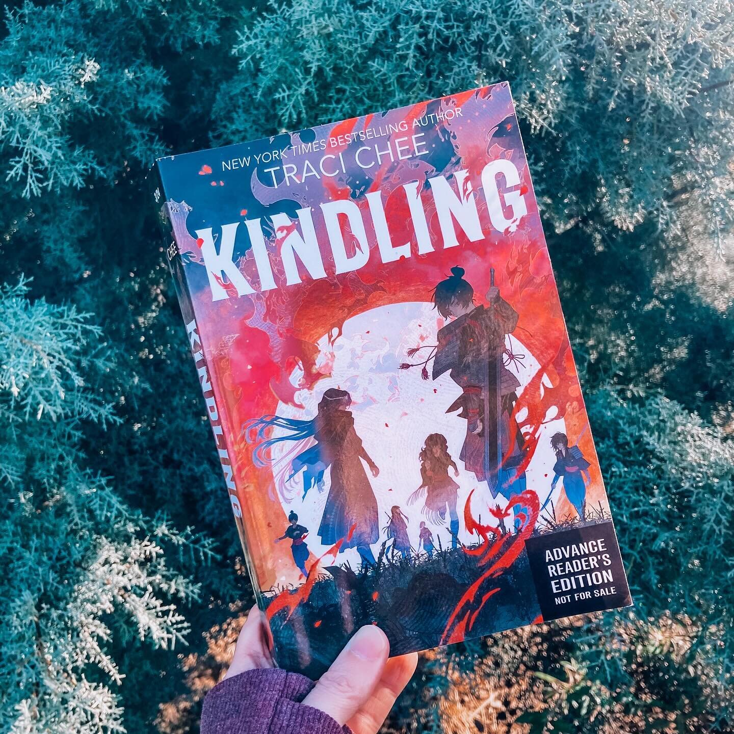 This stunner hit shelves today. 🔥 Kindling is gripping, heart wrenching, and beautiful. It tells the story of child warriors searching for purpose after the end of a war fought with a magic that drained years of life from them. It&rsquo;s told from 