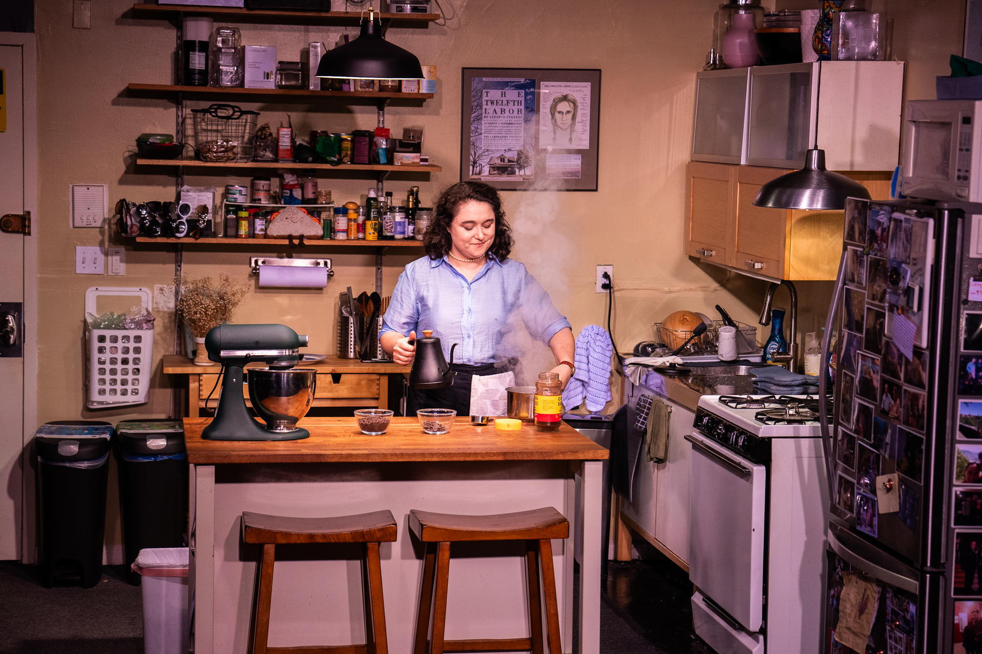  as Julia Child in Ice-ing on the Cake, Photo by Al Foote III 