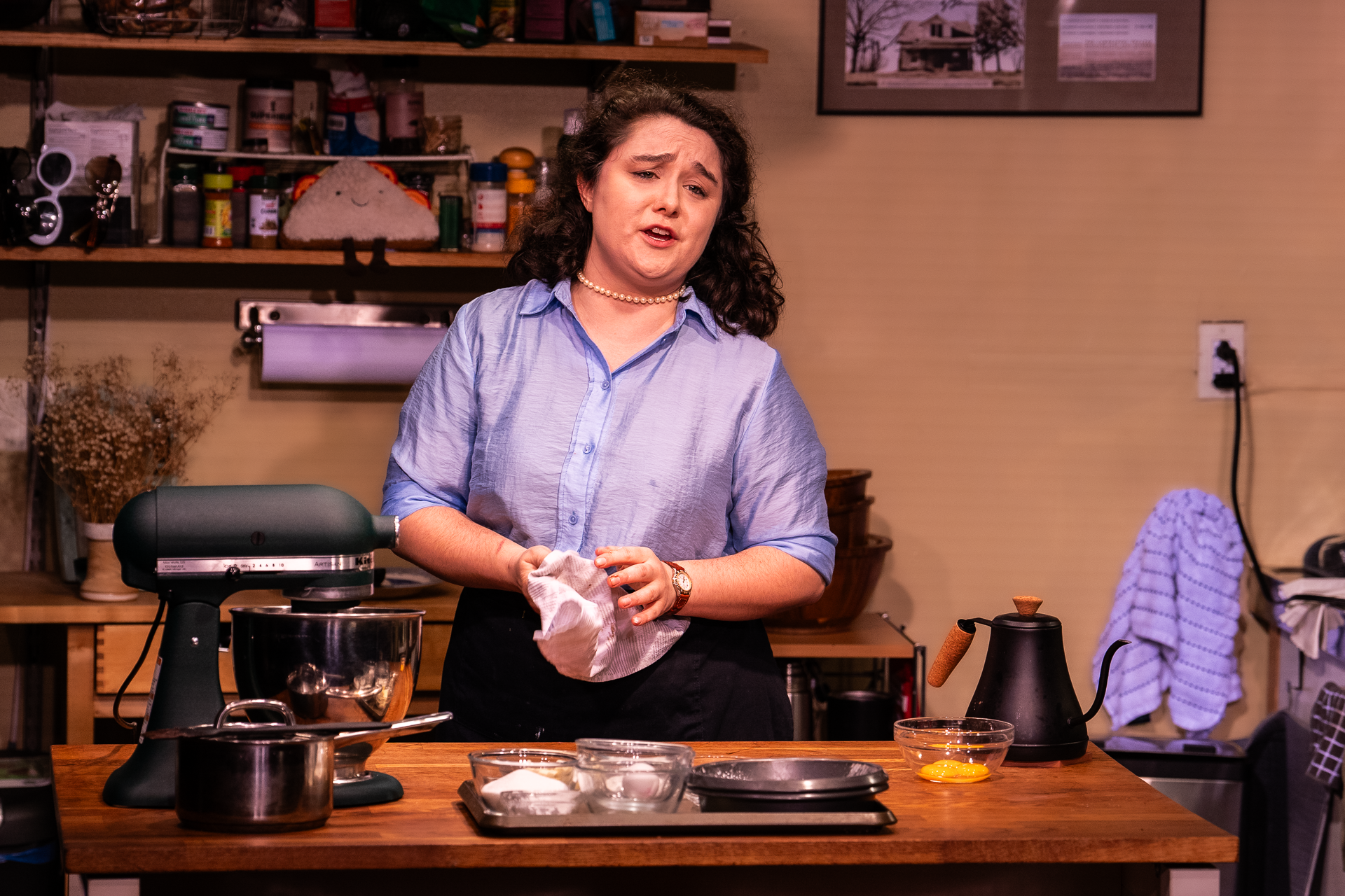  as Julia Child in Ice-ing on the Cake, Photo by Al Foote III 